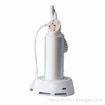 Mobile phone security display stand, popular cylindrical, charging and alarm